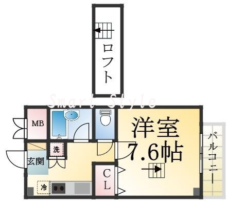 シンプルな住み心地を実感できる素敵な間取りになってます。