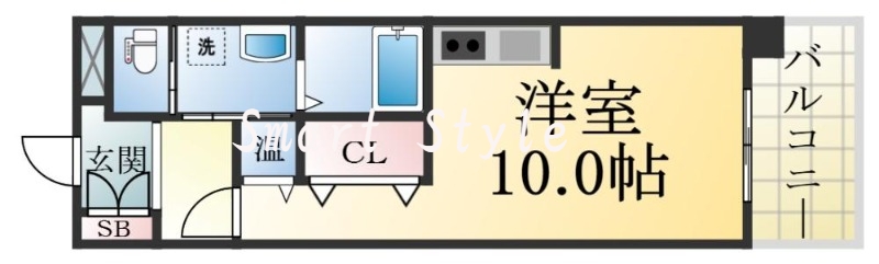 シンプルな住み心地を実感できる素敵な間取りになってます。