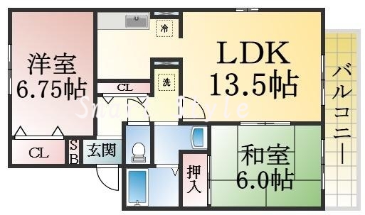 この間取りなら、嬉しいゆったり空間が実感できるかも。