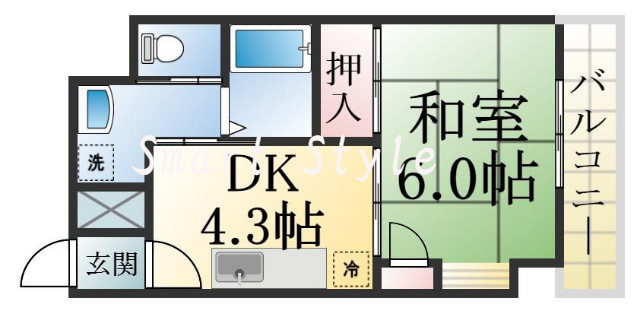 シンプルな住み心地を実感できる素敵な間取りになってます。