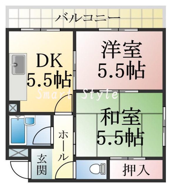 シンプルな住み心地を実感できる素敵な間取りになってます。