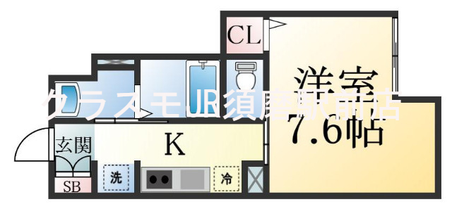 シンプルな住み心地を実感できる素敵な間取りになってます。