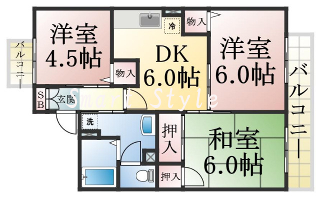 使いやすい間取り!