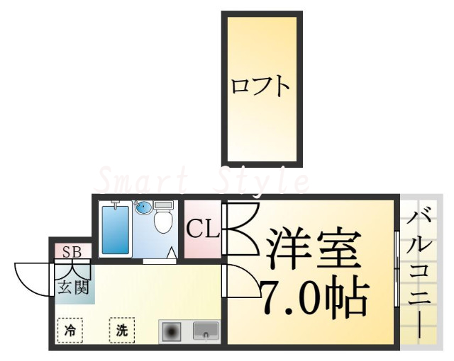 シンプルな住み心地を実感できる素敵な間取りになってます。