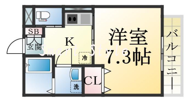 人気の全室フローリング。収納スペースも充実しています。