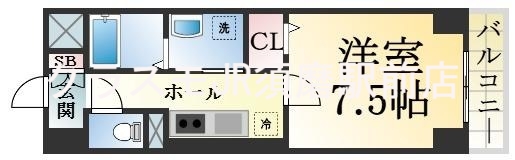 シンプルな間取りです