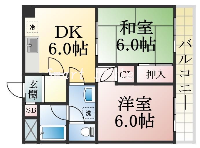使いやすい間取りです