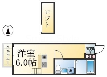 ロフト付きです。