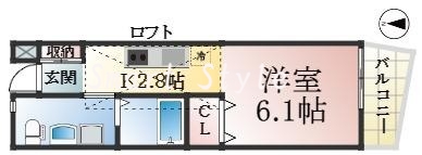 使いやすい広々とした間取りです。