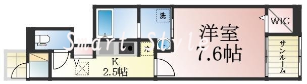 サンバルコニーで雨の日でも安心です♪