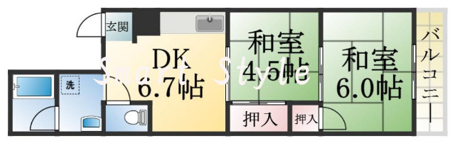 この間取りなら、嬉しいゆったり空間が実感できるかも。