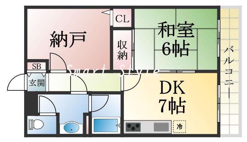 各部屋が余裕のある広さで、とてもゆったりとした間取りです。