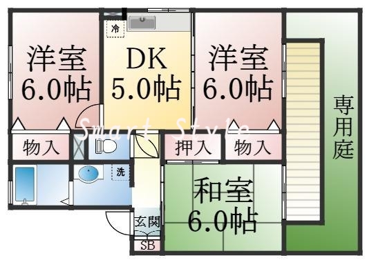 この間取りなら、嬉しいゆったり空間が実感できるかも。