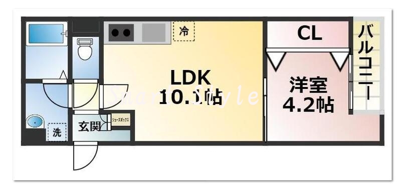 広々とした間取りです。