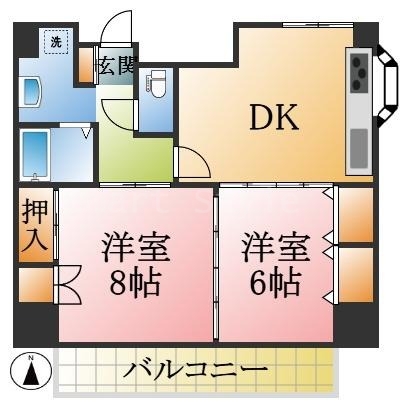 シンプルな住み心地を実感できる素敵な間取りになってます。