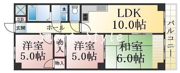 間取りになります。