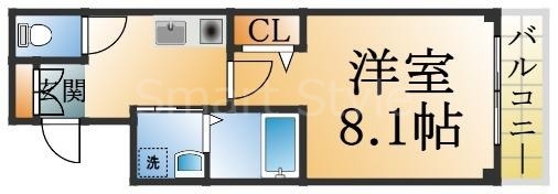 シンプルな住み心地を実感できる素敵な間取りになってます。