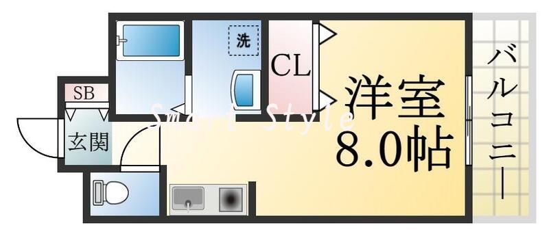 シンプルな住み心地を実感できる素敵な間取りになってます。