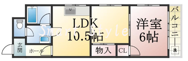 シンプルな住み心地を実感できる素敵な間取りになってます。