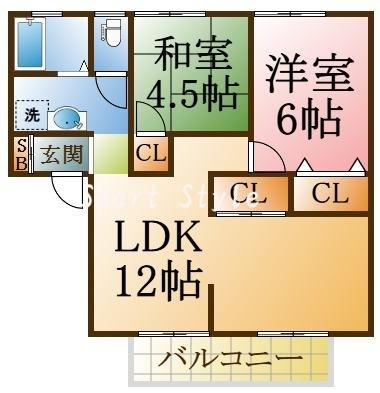 間取りです