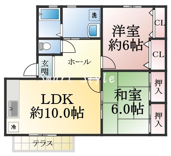 この間取りなら、嬉しいゆったり空間が実感できるかも。