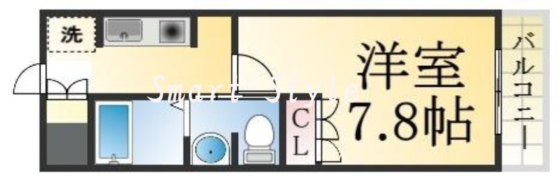 広々した間取りです。