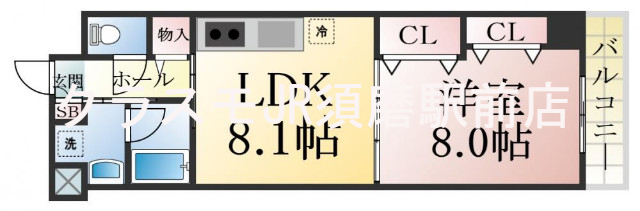 シンプルな住み心地を実感できる素敵な間取りになってます。