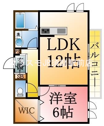 新婚さんにピッタリ。使いやすいゆったりとした間取り。