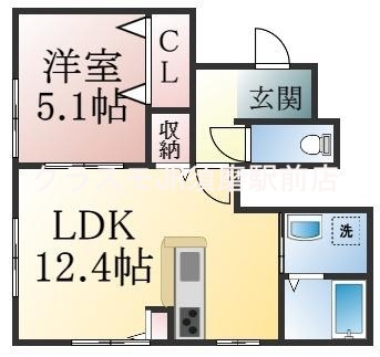 シンプルな住み心地を実感できる素敵な間取りになってます。