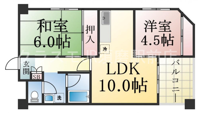 この間取りなら、嬉しいゆったり空間が実感できるかも。