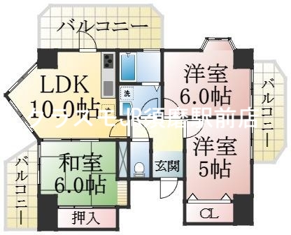 広々とした間取りです。