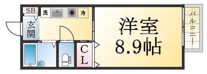 シンプルな住み心地を実感できる素敵な間取りになってます。