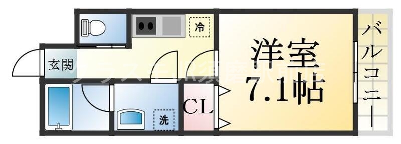 シンプルな住み心地を実感できる素敵な間取りになってます。