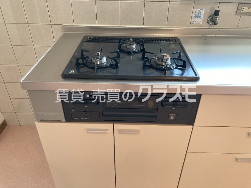 3口ガスコンロ
