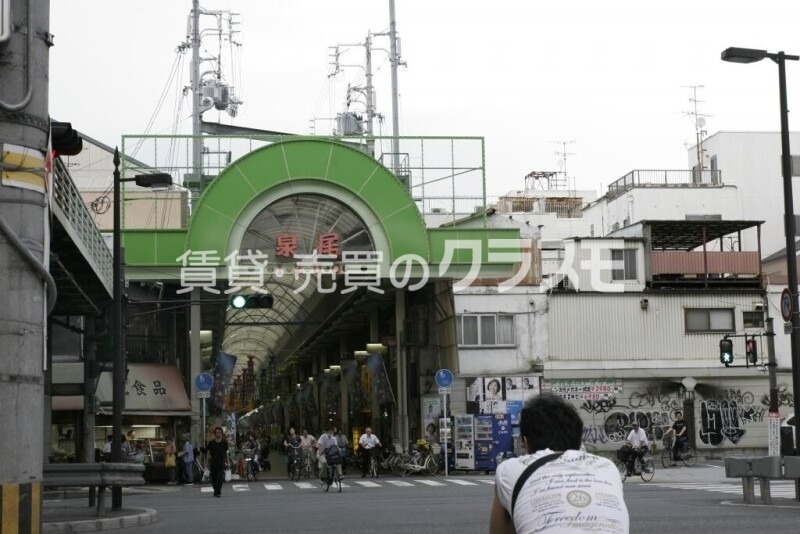 泉尾商店街 887m
