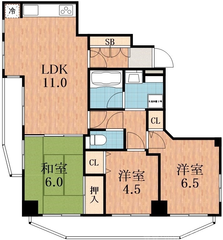 広い! 74平米ございます♪