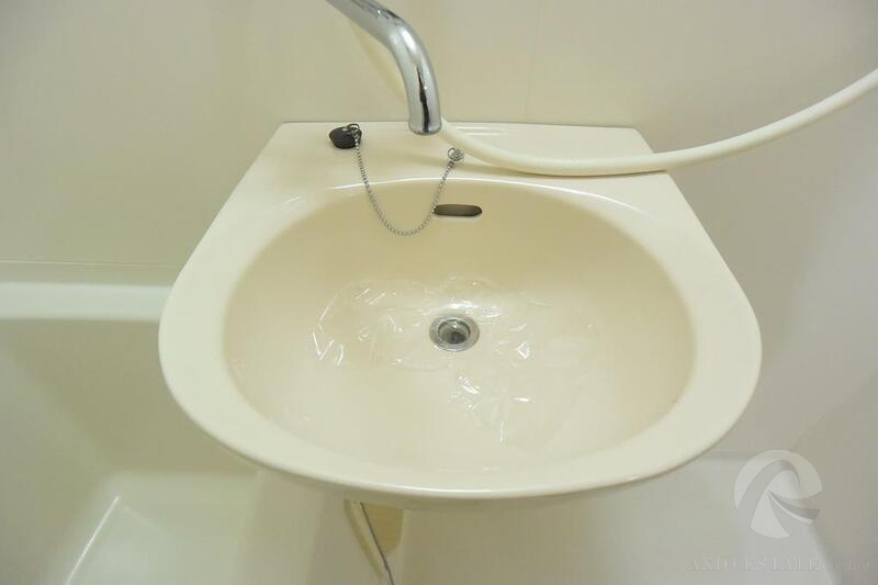 洗面台も綺麗です。