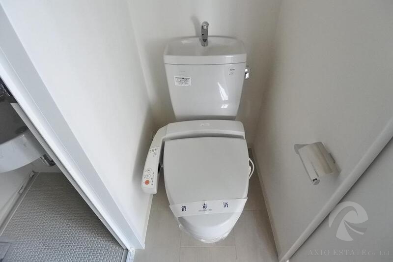 温水洗浄便座付きです