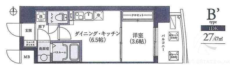 広々快適な間取り