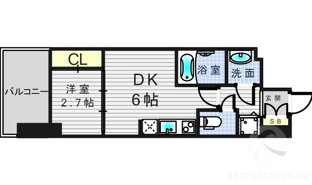 広々とした間取りになっております