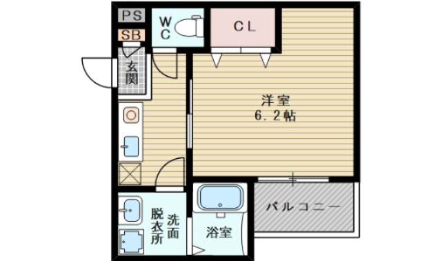 使いやすい間取りです