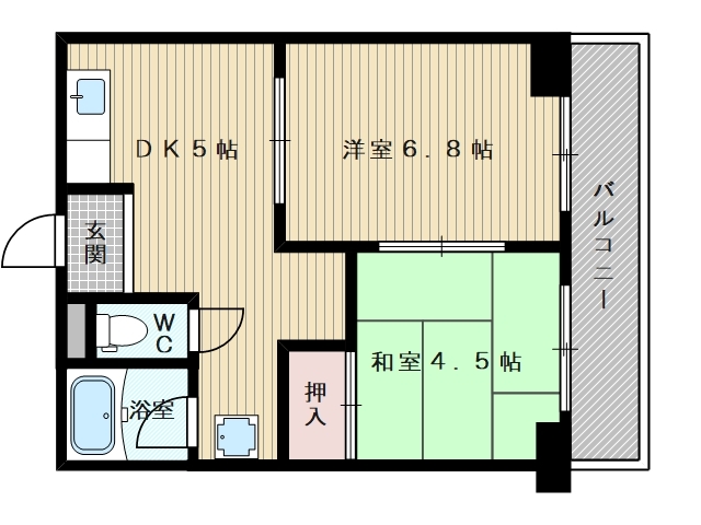 間取り図です