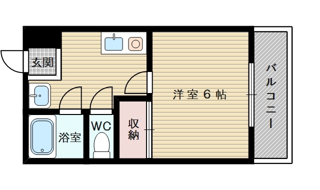 2階の間取り図