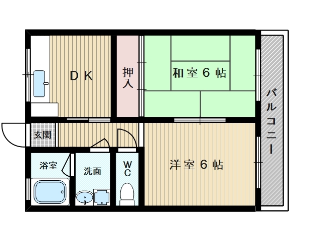間取図です