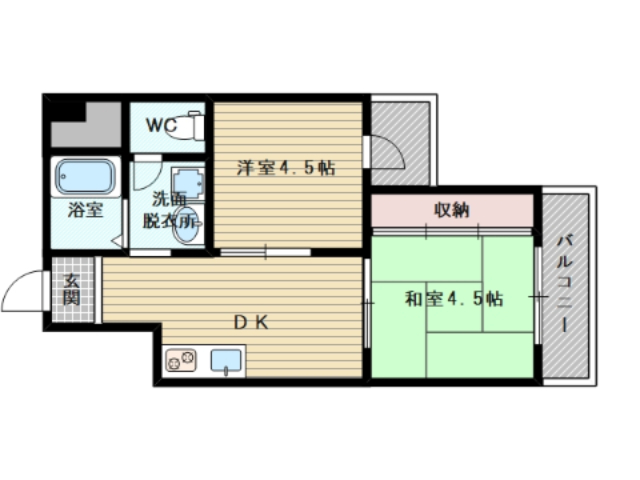 間取りです 共用部