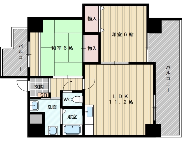 間取り図です
