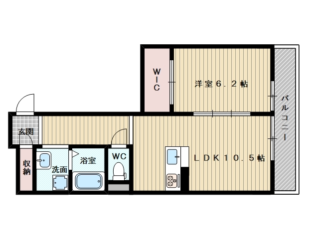 間取り図です