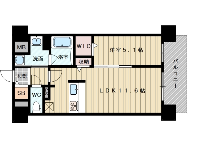 間取り図です