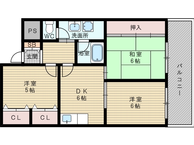 間取りです
