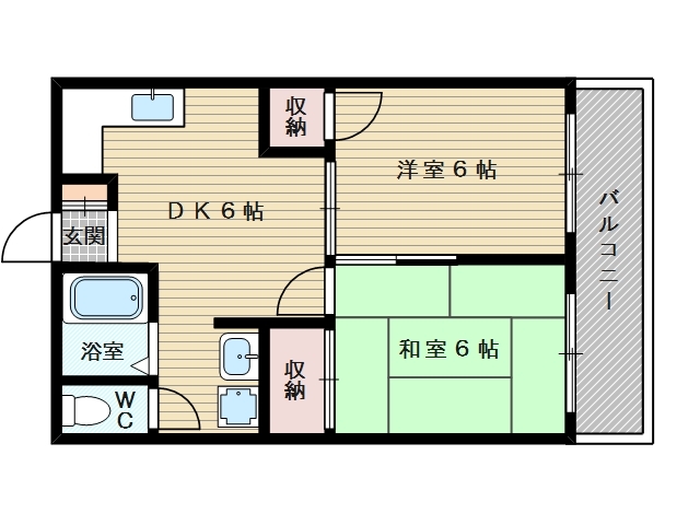 間取図です。